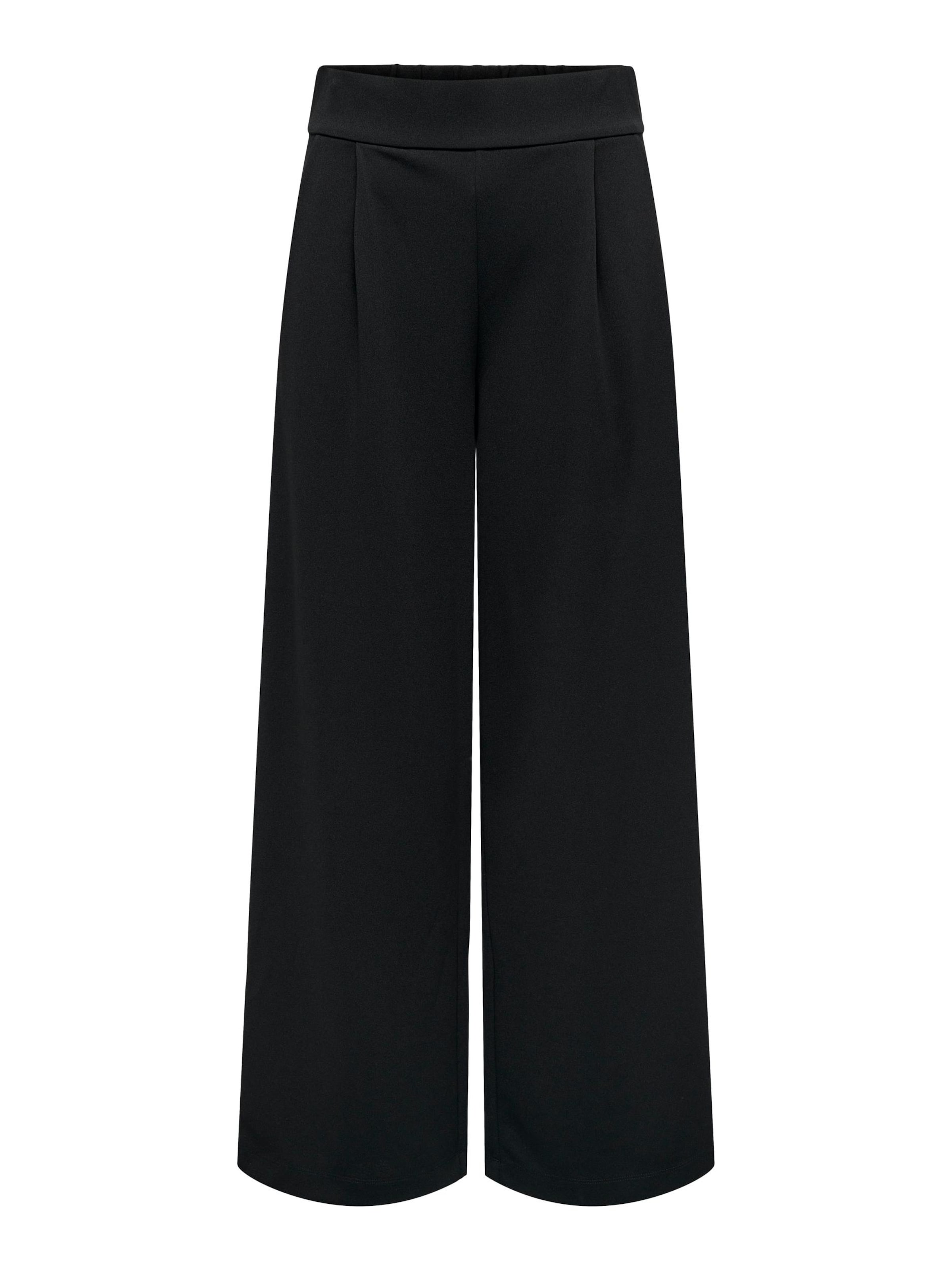 Wide leg Pantaloni con pieghe 'JDYGeggo' di JDY in nero: frontale