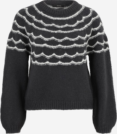 Vero Moda Petite Neulepaita 'VMCHARMAINE' värissä antrasiitti / valkoinen, Tuotenäkymä