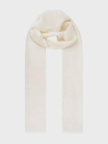 Écharpe SILK & CASHMERE en blanc