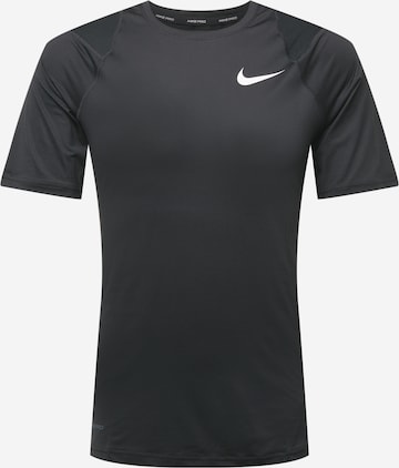 NIKE Sportshirt 'Pro' in Schwarz: predná strana