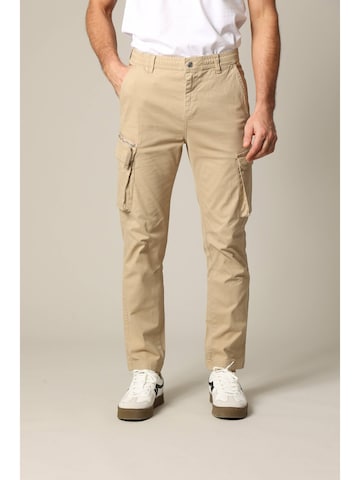 Deeluxe Regular Cargobroek ' AMADOR ' in Beige: voorkant