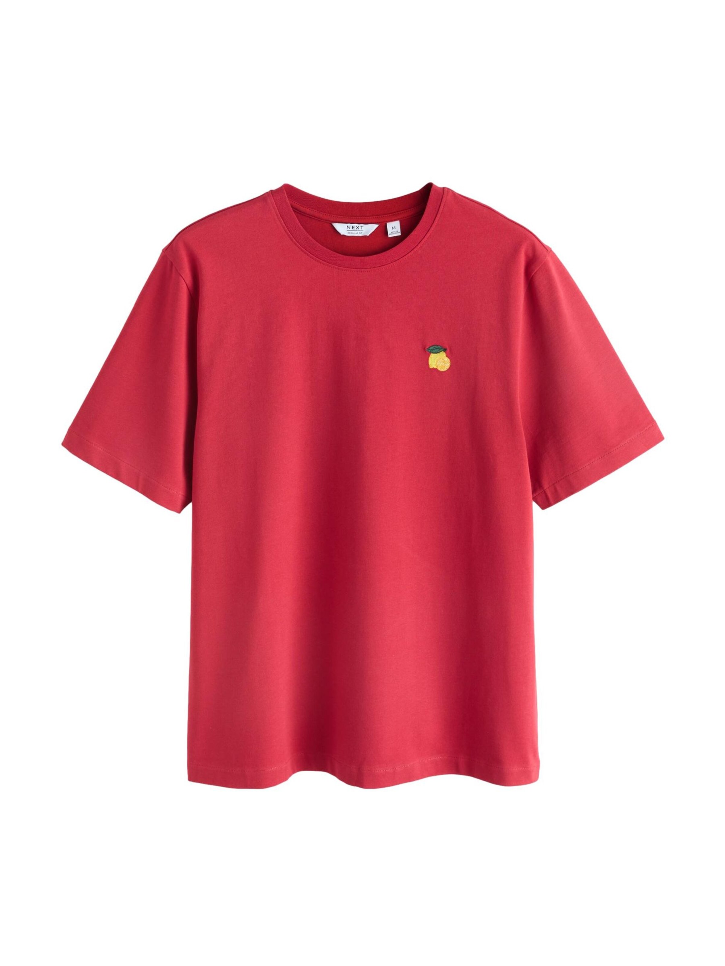 Next T-Shirt in Rot: Vorderseite