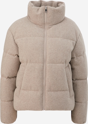 s.Oliver Winterjas in Beige: voorkant