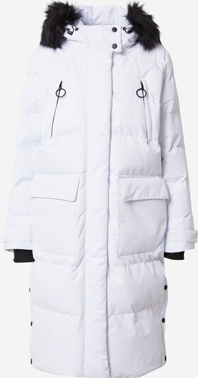 Whistler Outdoormantel 'Frida' in schwarz / weiß, Produktansicht