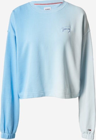 Tommy Jeans Sweatshirt 'Nora' in Blauw: voorkant