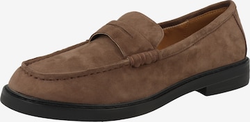 STEVE MADDEN Moccasin 'Adison' in Brown: front