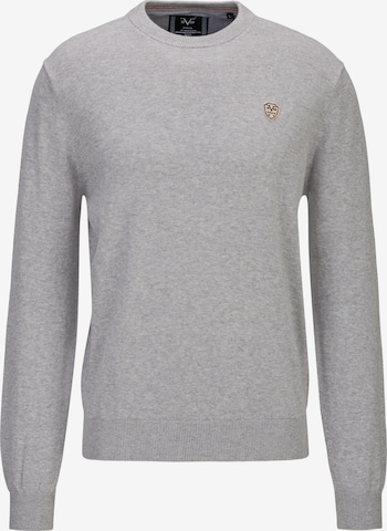 19V69 ITALIA Sweater 'Tino' in Grey: front