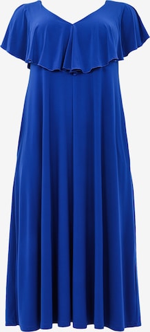 Robe Yoek en bleu : devant