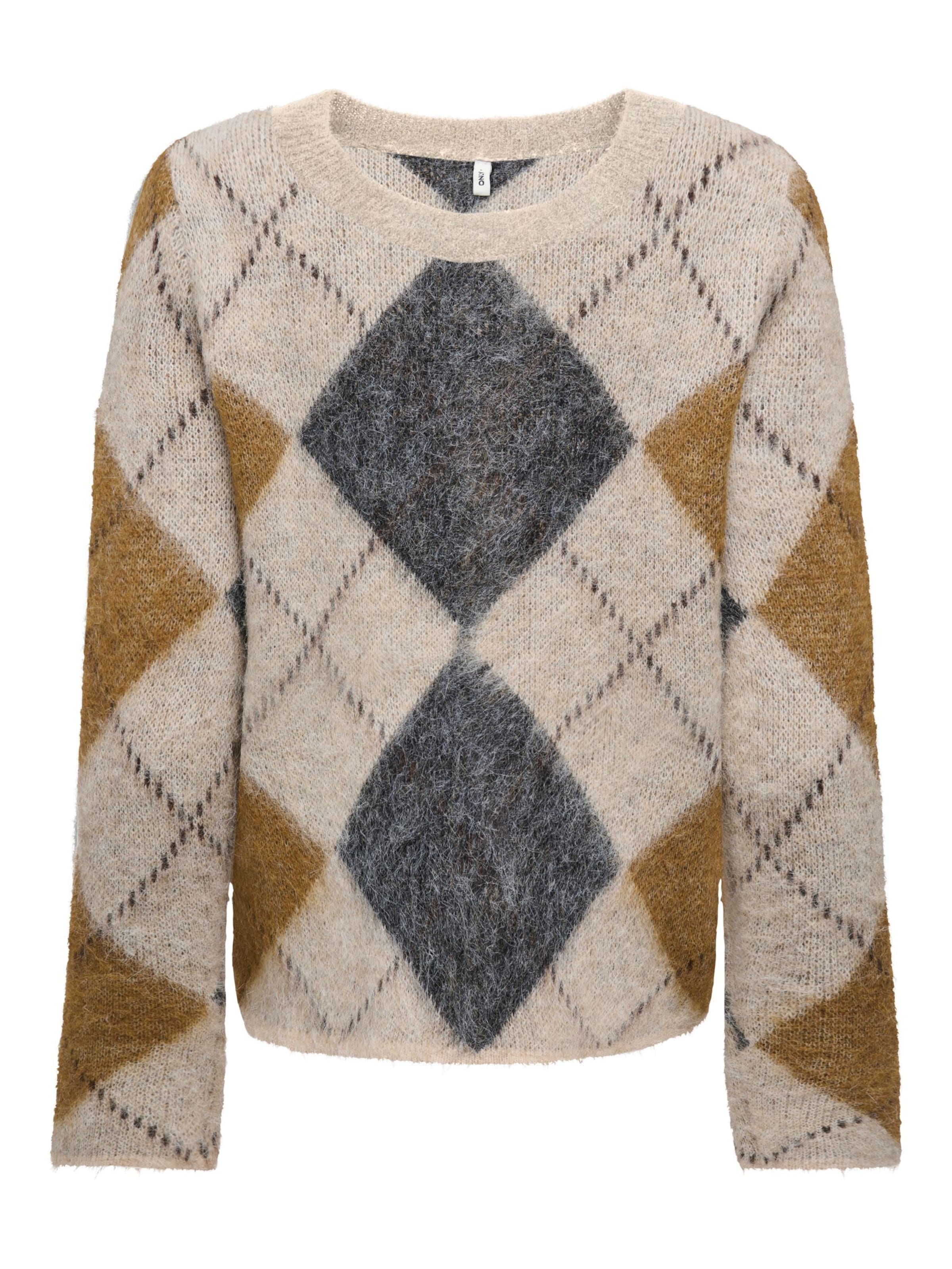 ONLY Trui 'ONLNoeme' in Beige: voorkant