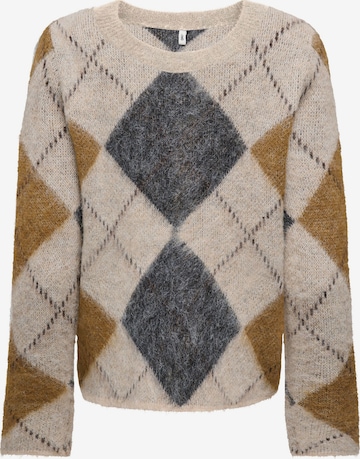 ONLY Trui 'ONLNoeme' in Beige: voorkant