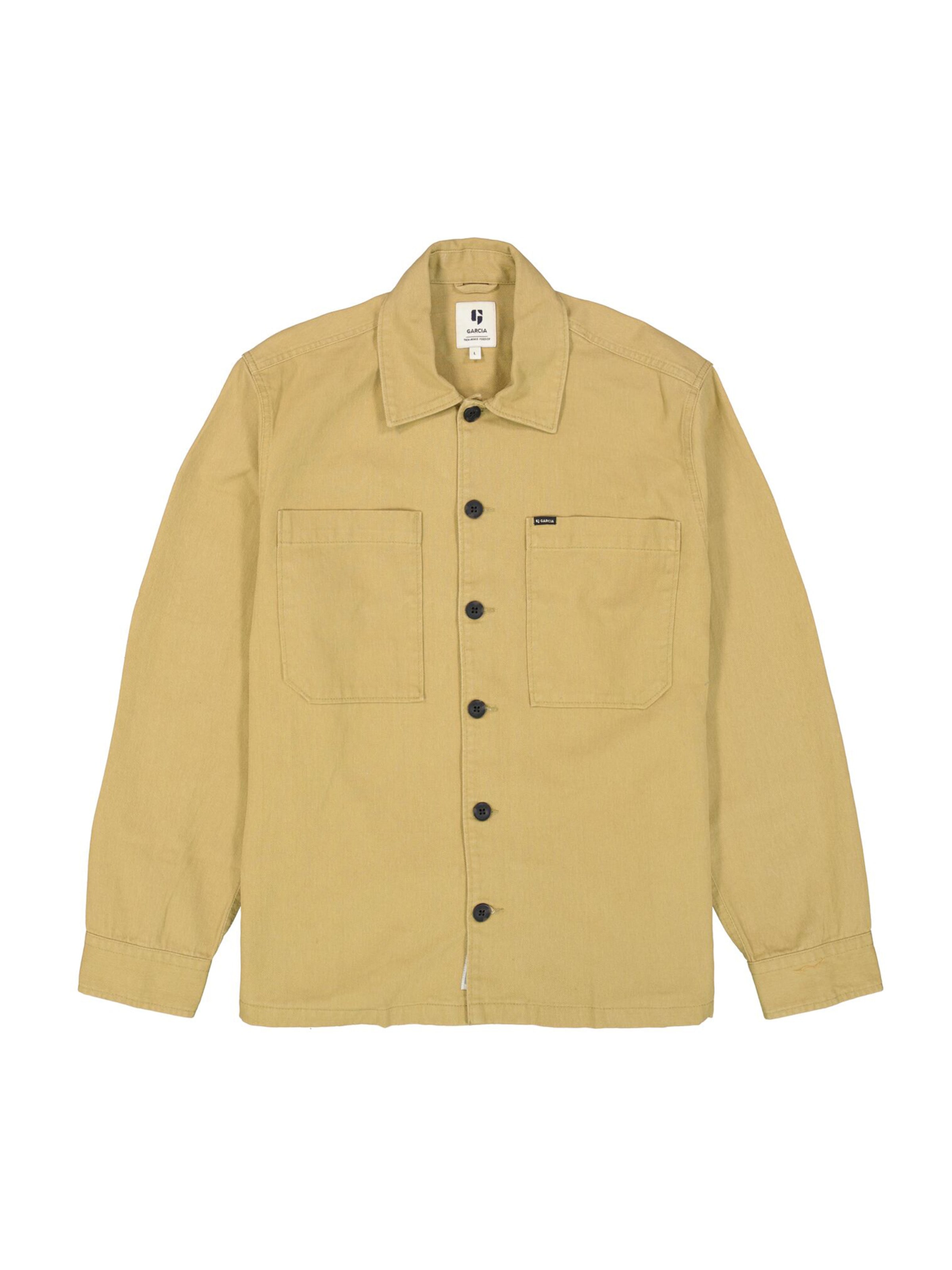 GARCIA Between-Season Jacket in Yellow: front