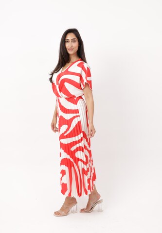 Elara Dress in Red