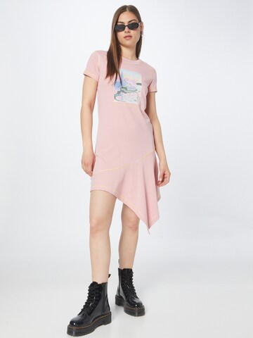 DIESEL Kleid 'REFLO' in Pink