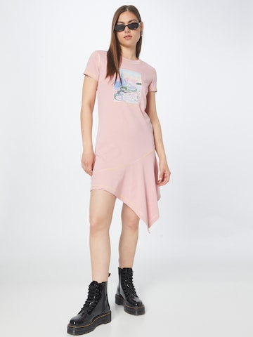 DIESEL Dress 'REFLO' in Pink