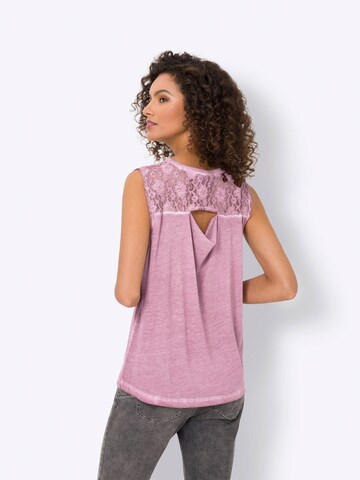 T-shirt heine en rose