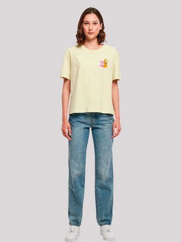 F4NT4STIC Shirt 'Wickie Know Your Power Heroes of Childhood' in Gelb