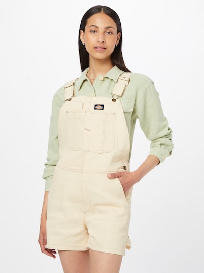 DICKIES Džíny s laclem - béžová, Model/ka