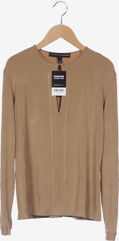 Ralph Lauren Langarmshirt XL in Braun: predná strana