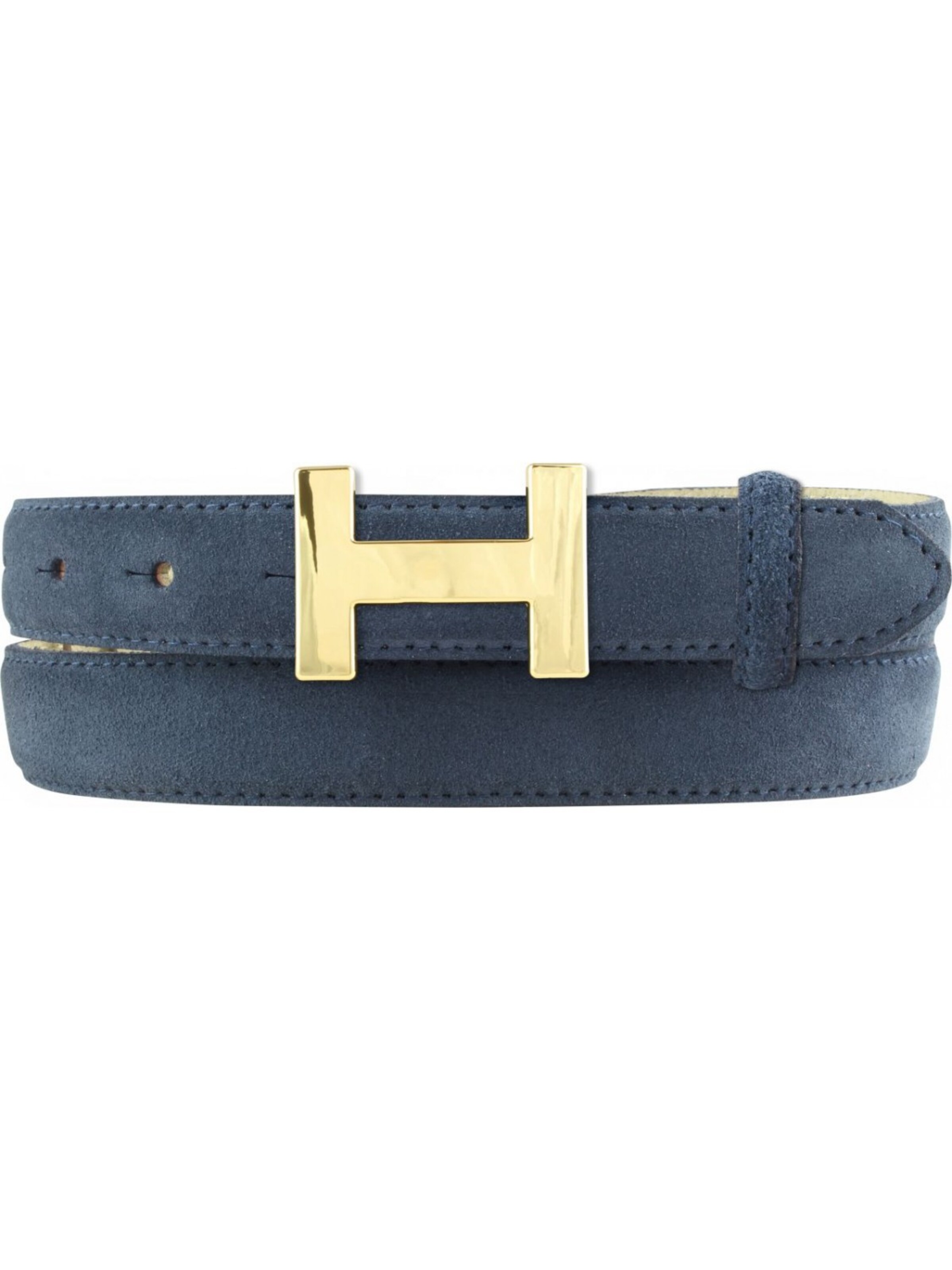 BELTINGER Gürtel 'Horus'‌‌‌‌‌ in Blau: Vorderseite