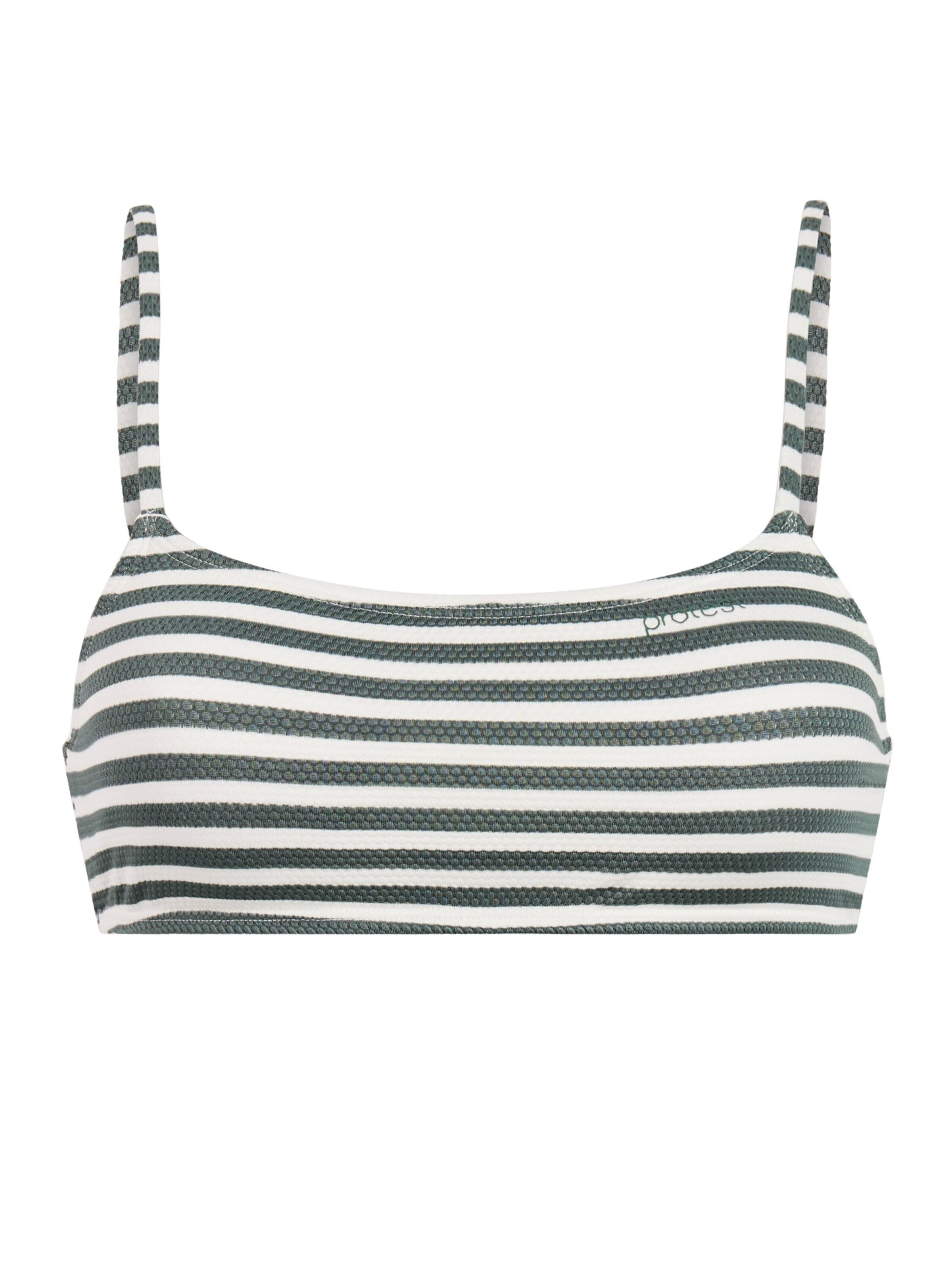 PROTEST Bandeau Bikinitop 'MIXElisa'‌ in Grün: Vorderseite