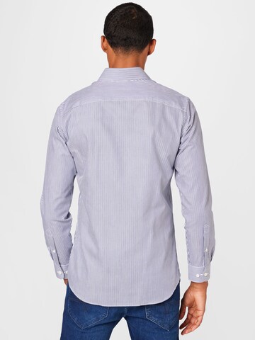 Coupe slim Chemise 'Ethan' SELECTED HOMME en bleu