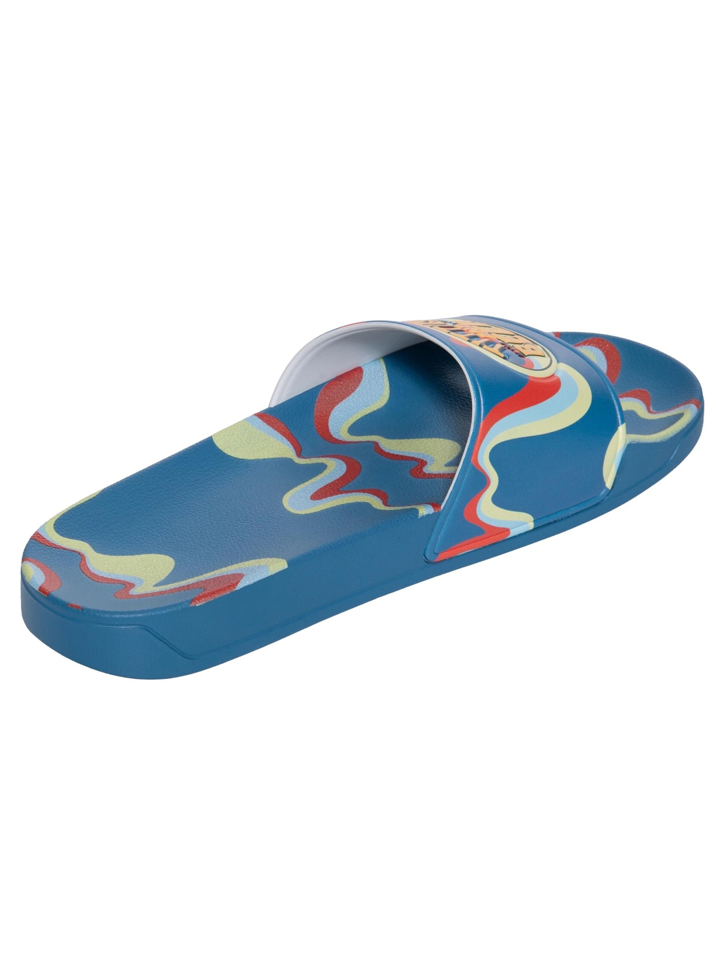 King Kerosin Mules 'Titties & Beer' in Blue