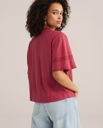 WE Fashion Блузка в Красный