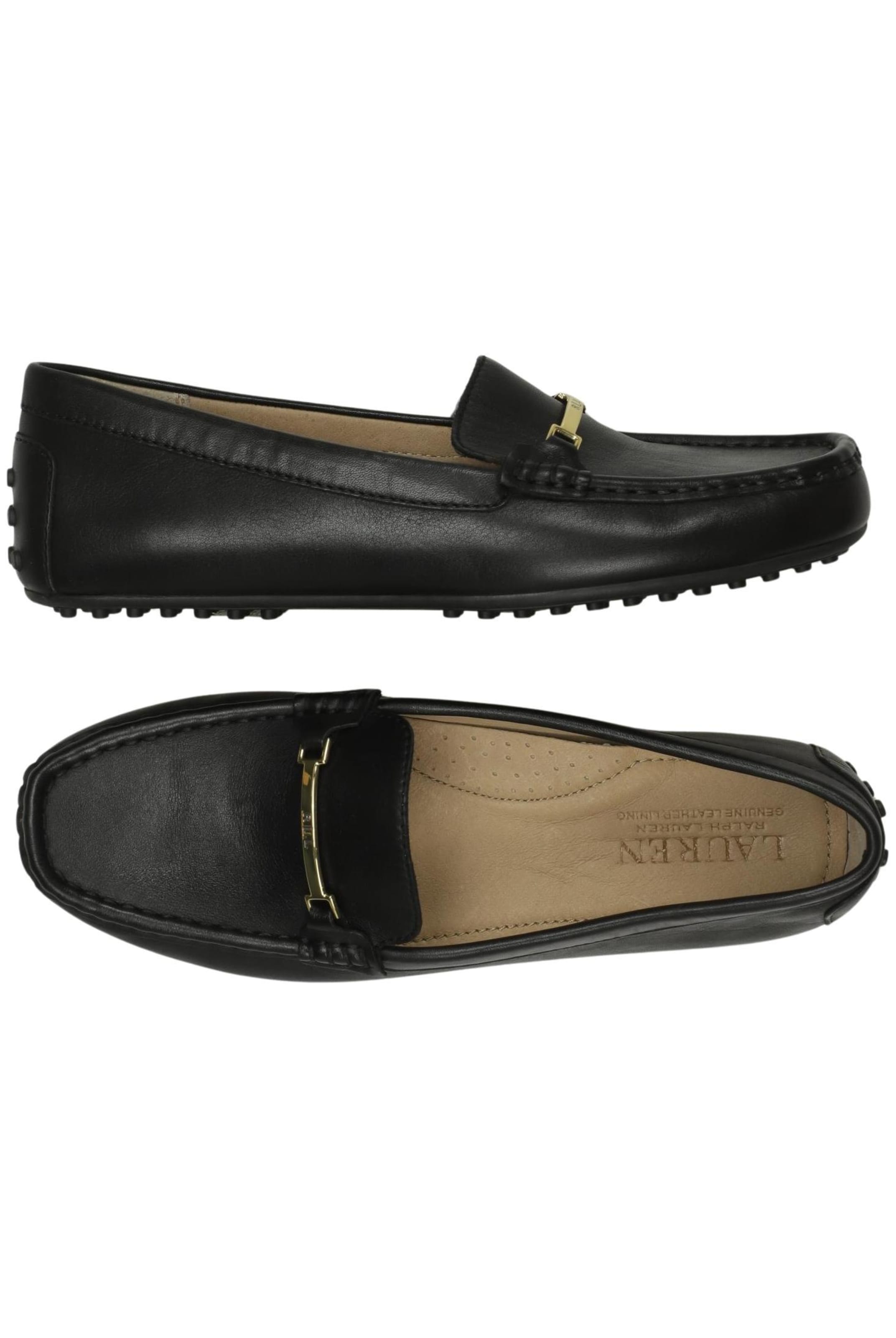 Lauren Ralph Lauren Flats & Loafers in 38 in Black: front