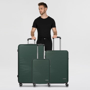 Ensemble de bagages 'Dallas 3.0' Franky en vert