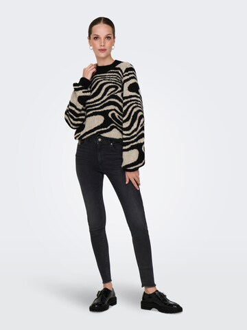 ONLY Skinny Jeans 'Blush' i sort