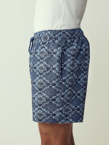 Next Zwemshorts 'Navajo' in Blauw