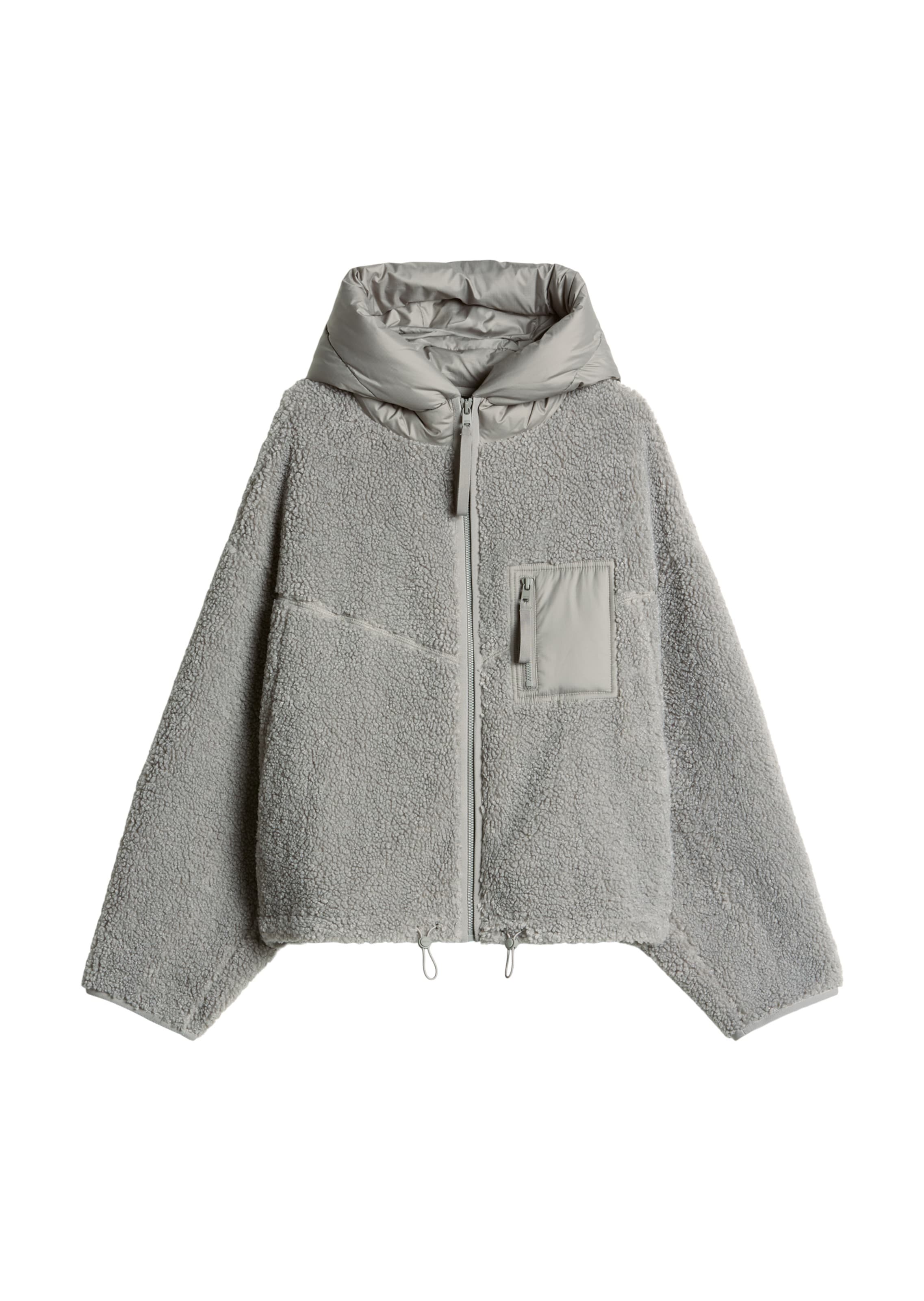 Marc O'Polo DENIM Übergangsjacke in Grau: Vorderseite
