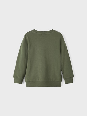 NAME IT Sweatshirt 'Lahaha' in Green