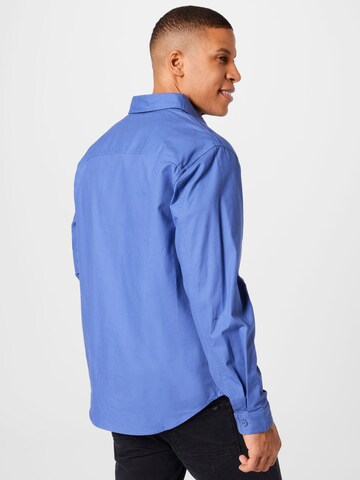 CONVERSE - Regular Fit Camisa 'CARPENTER' em azul