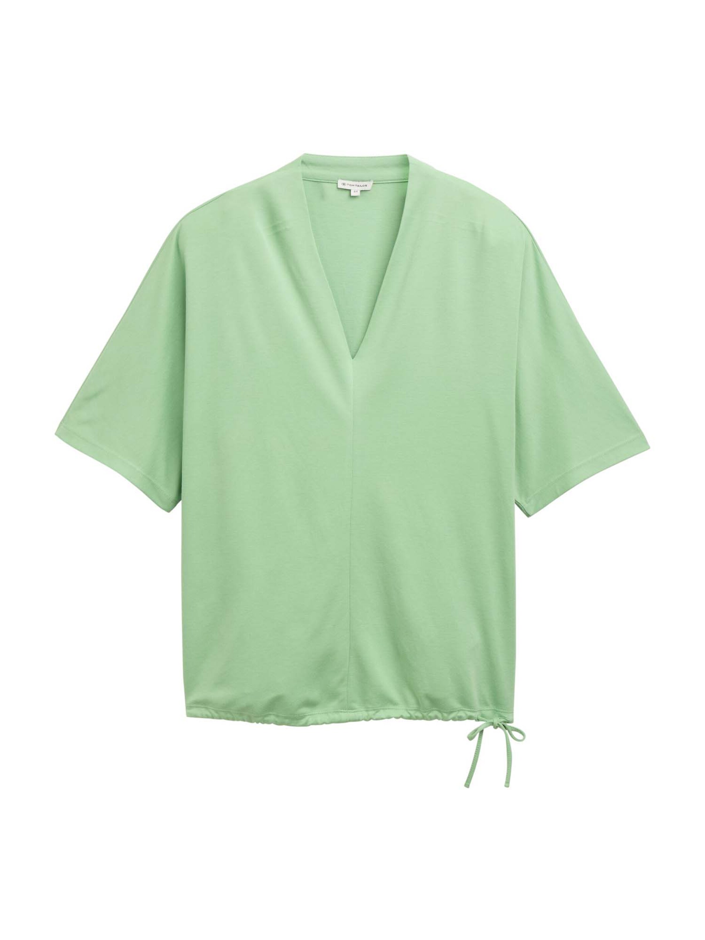 žalia Tom Tailor Women + Marškinėliai: priekis