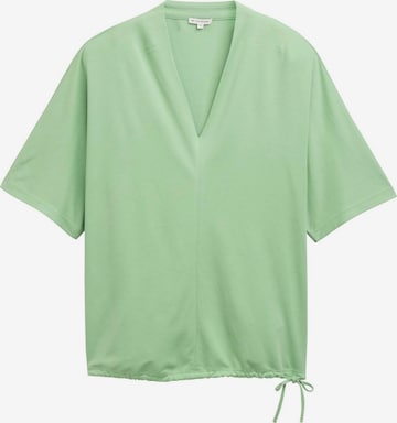 T-shirt Tom Tailor Women + en vert : devant