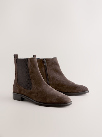 Next Enkellaarsjes 'Forever Comfort' in Bruin