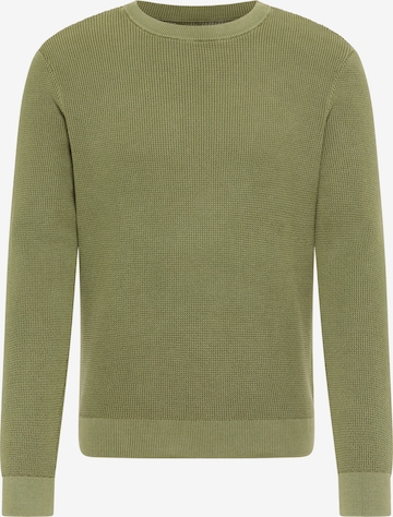 MUSTANG Pullover in Grün: Vorderseite