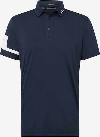 J.Lindeberg - Camiseta funcional 'Heath' en azul: frente