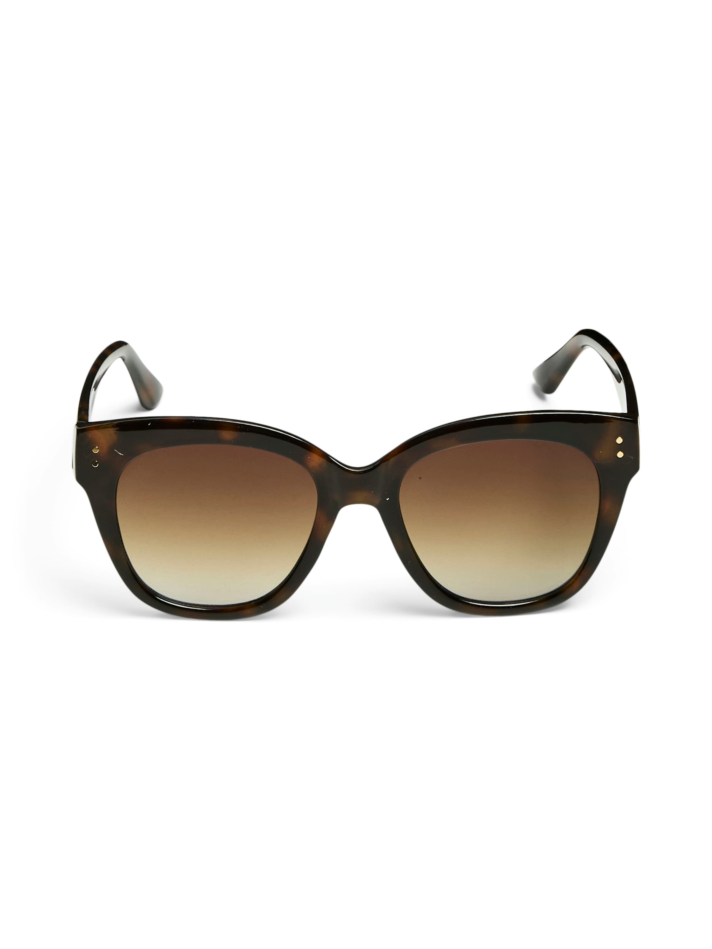 Lunettes de soleil PIECES en noir