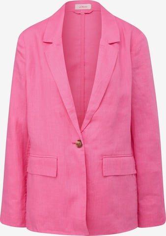 s.Oliver Blazer in Pink: front