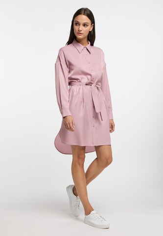 Robe-chemise RISA en rose