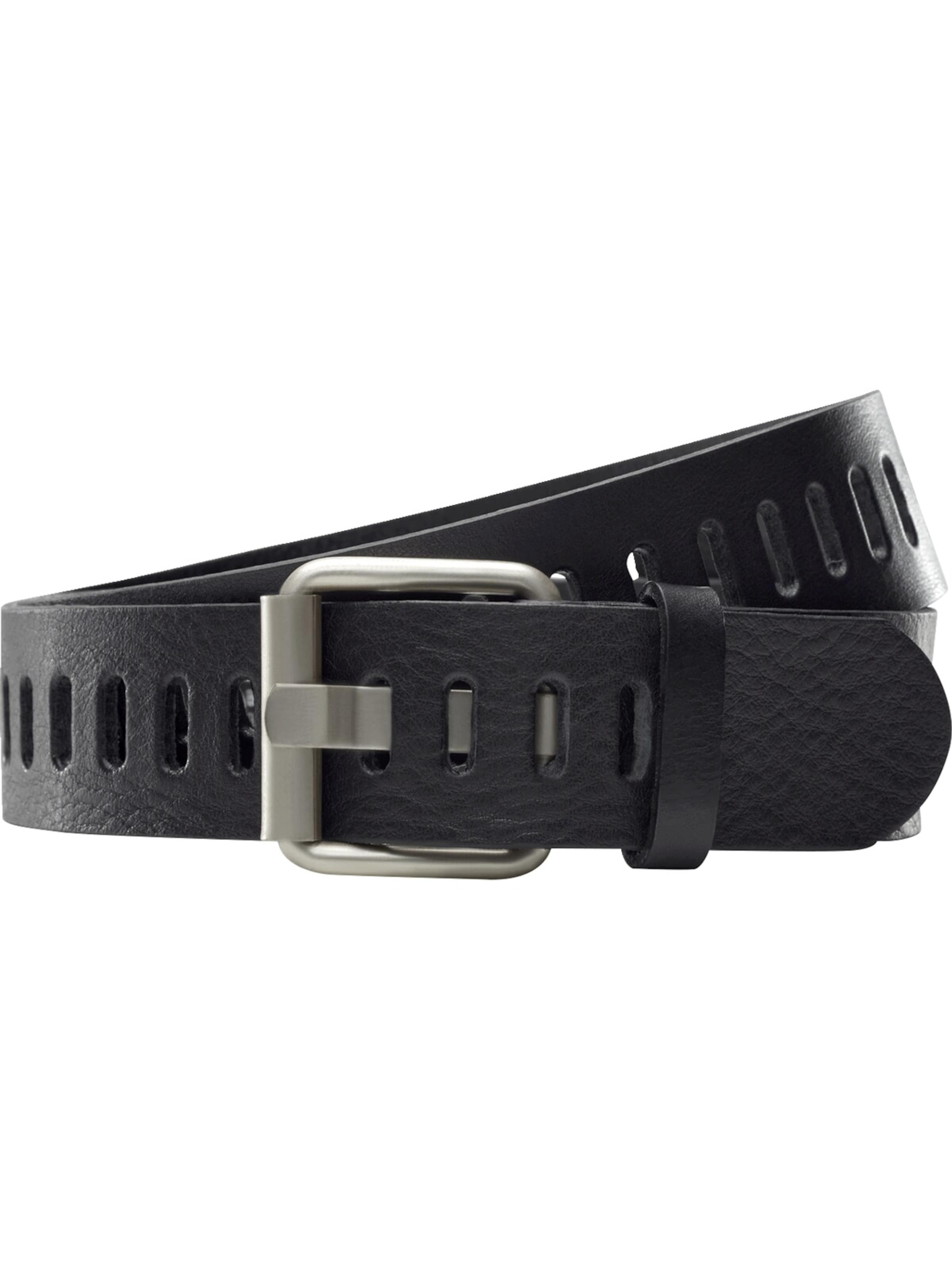 Jan Vanderstorm Belt ' Olte ' in Black: front