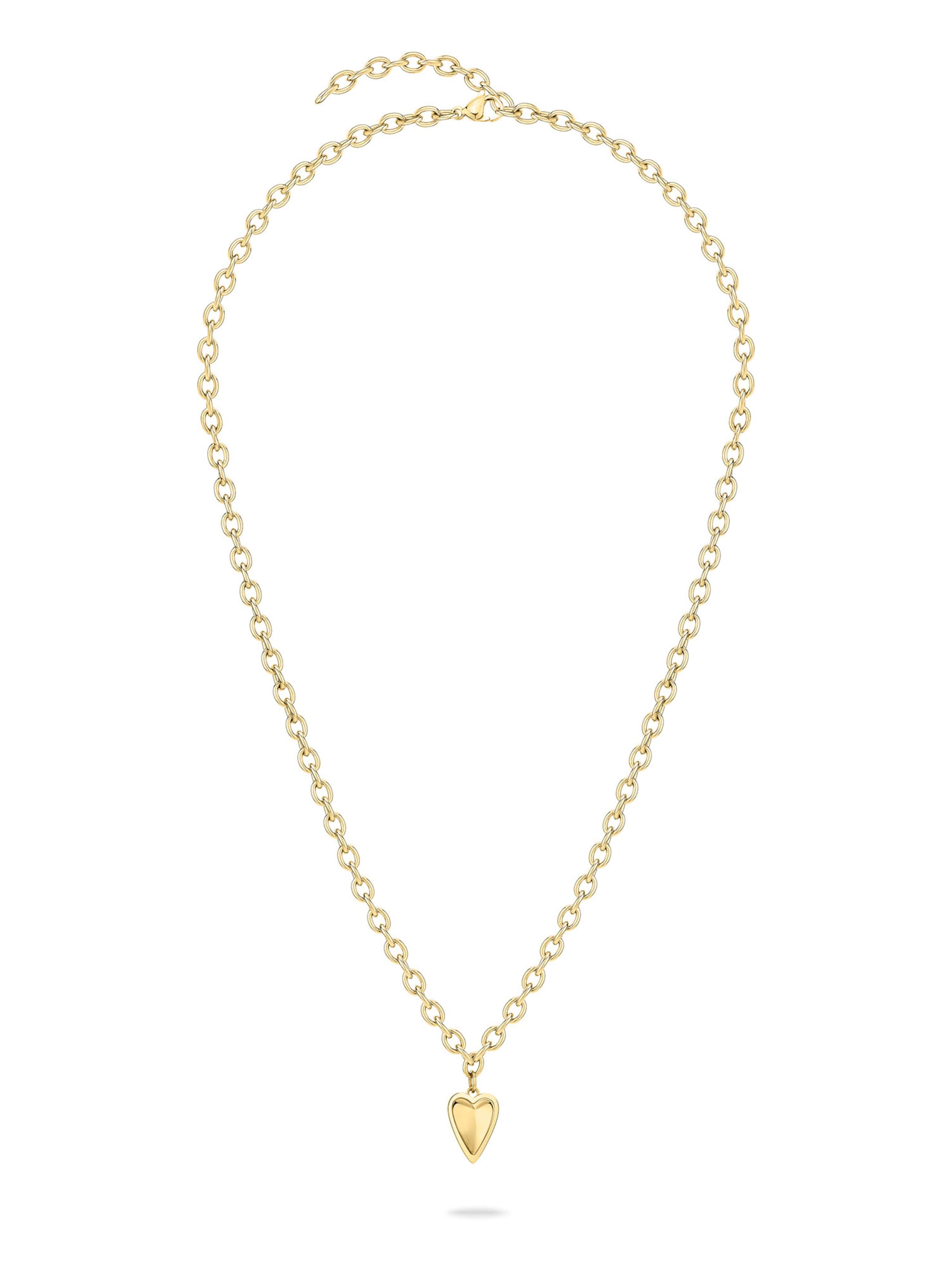 Liebeskind Berlin Necklace 'Heart' in Gold: front