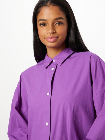 Monki Blouse in Purple