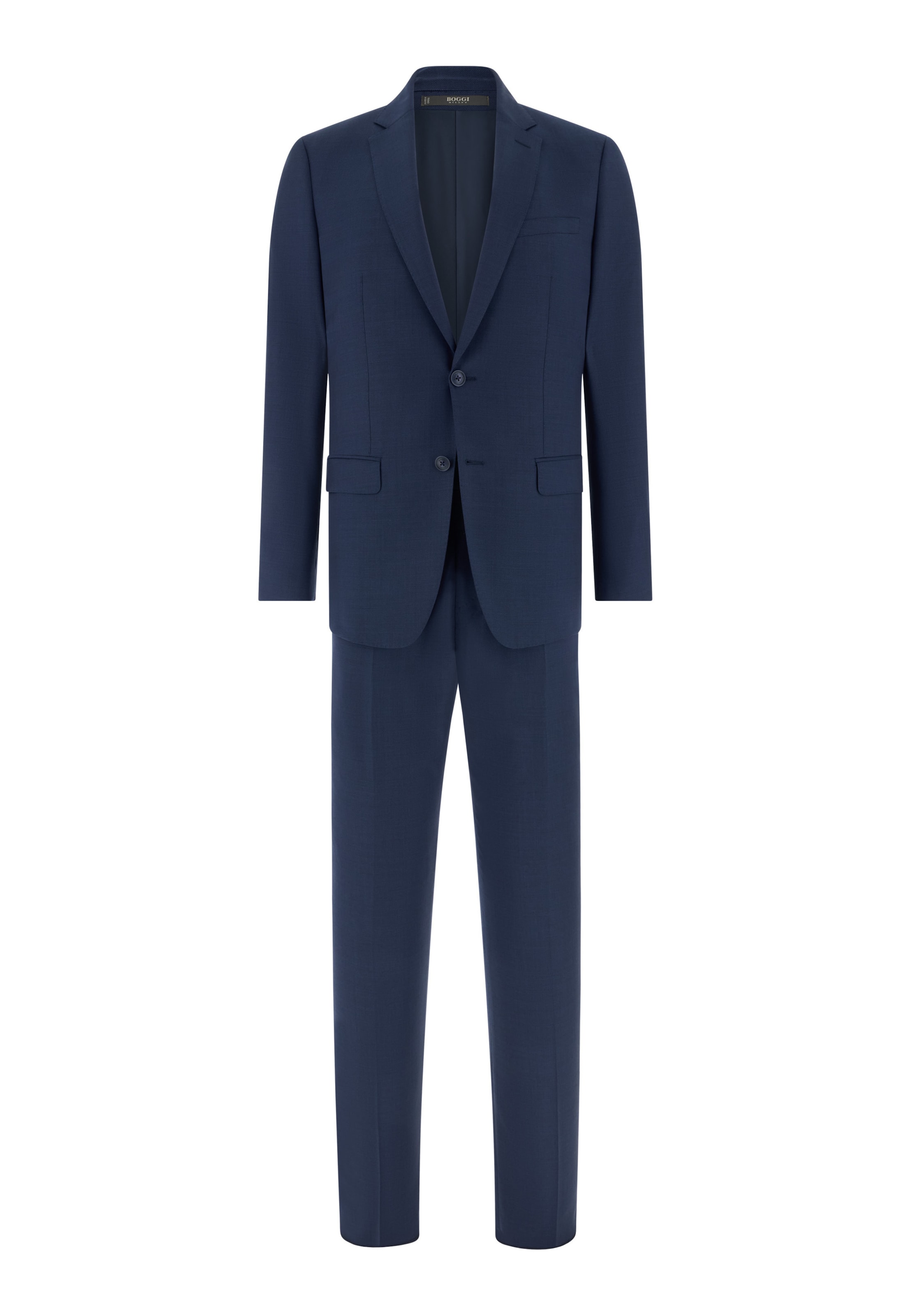 Coupe slim Costume Boggi Milano en bleu : devant