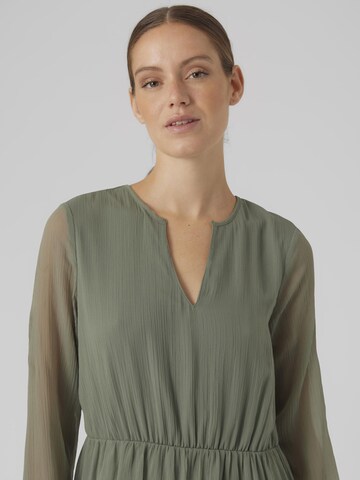 VERO MODA Kleid 'Villa' in Grün
