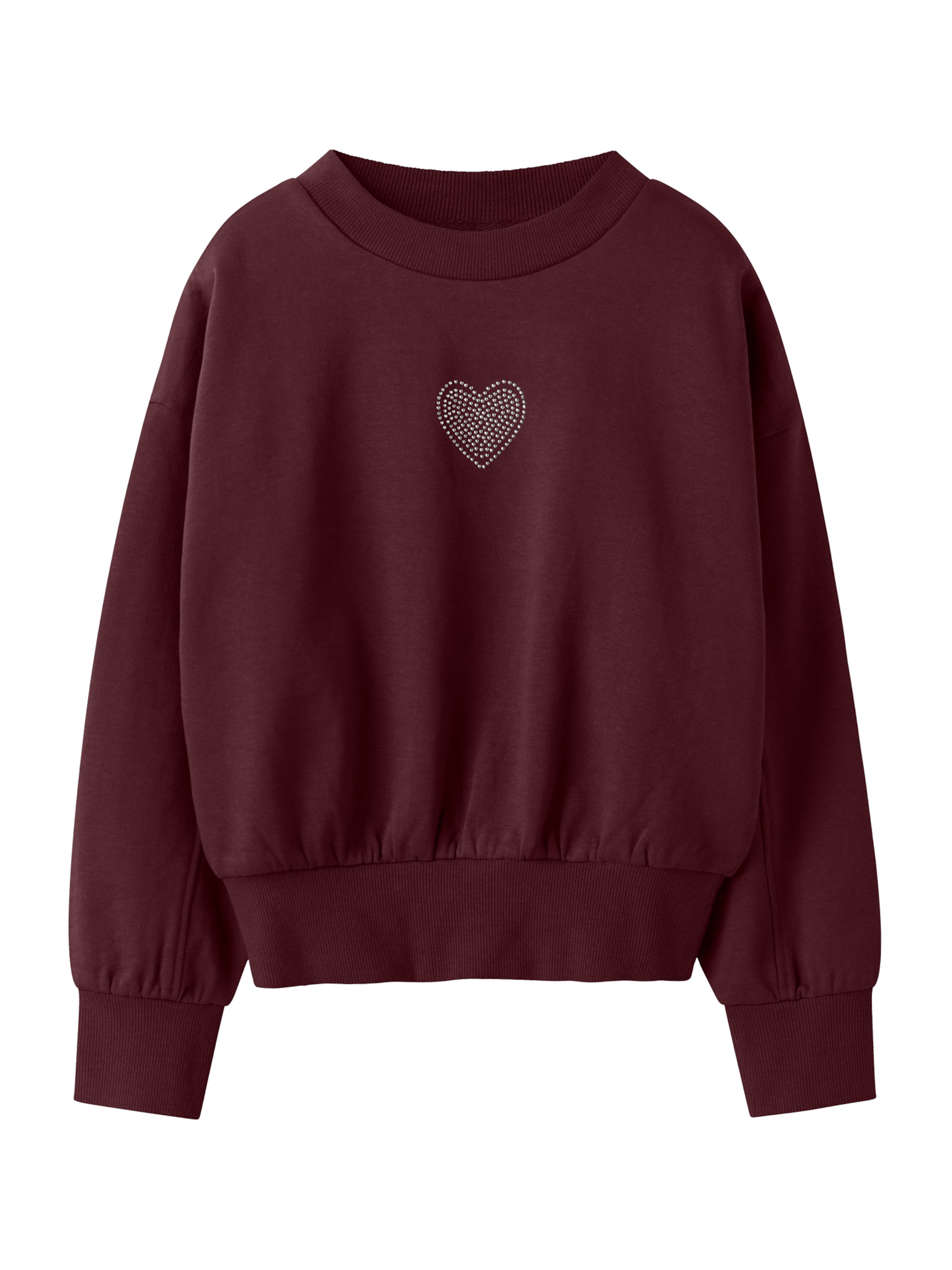 NAME IT Mikina 'NKFSHANDIE' - Červená: predná strana