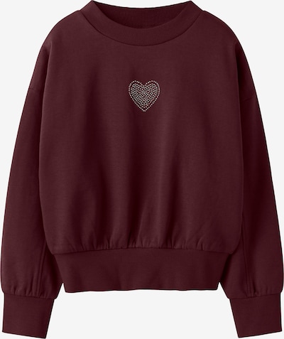 NAME IT Sweater majica 'NKFSHANDIE' u burgund, Pregled proizvoda