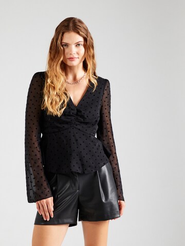 GUESS Blouse 'OLYMPE' in Zwart: voorkant